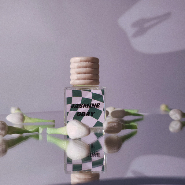 Charmeau Jasmine Gray - Jasmine perfume diffuser

น้ำหอมปรับอากาศ กลิ่นมะลิ