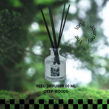 Charmeau
Reed Diffuser Deep woods
ก้านไม้หอม กลิ่น ป่าไม้ ธรรมชาติ
Bergamot Cedarwood Rosemary Moss and Fern Oakmoss